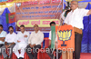 Mangaluru: DK BJP stages protest against ’failure’ of state govt